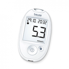 Глюкометр Beurer GL 44 з USB, білий